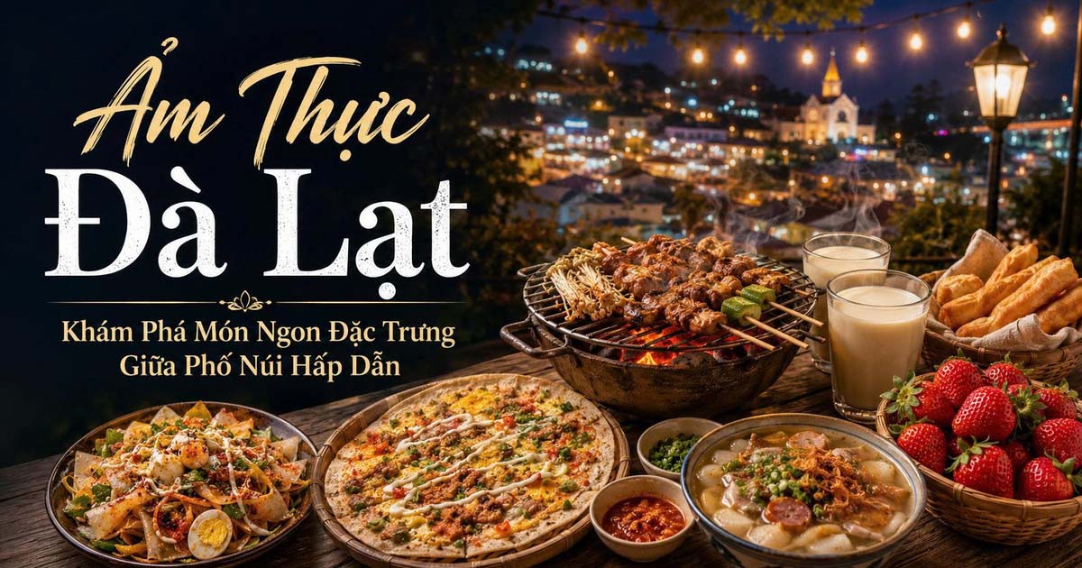 Ẩm Thực Đà Lạt – Khám Phá Món Ngon Đặc Trưng Giữa Phố Núi Hấp Dẫn